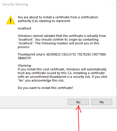 Configured to use SSL 2