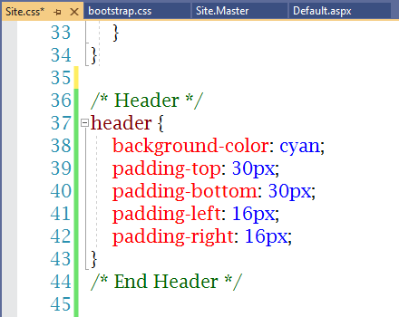 Writing first Web Forms App 1-30