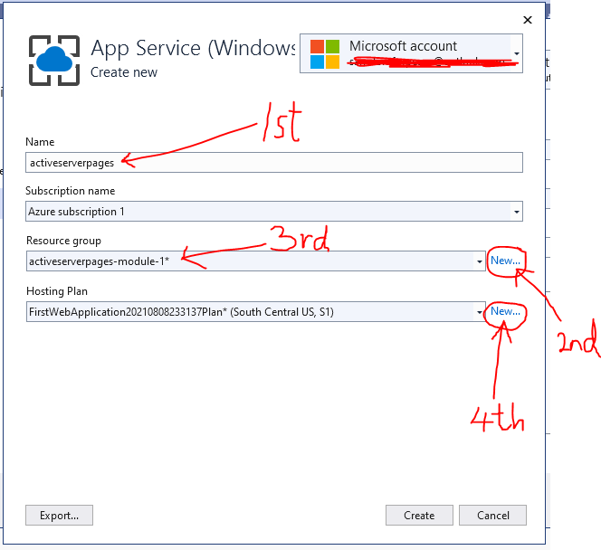 .NET Core 3.1: Writing first Web Pages App 1-12