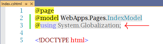 System.Globalization namepsace