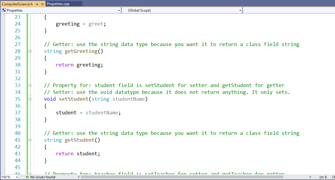 Properties: Example 1-2