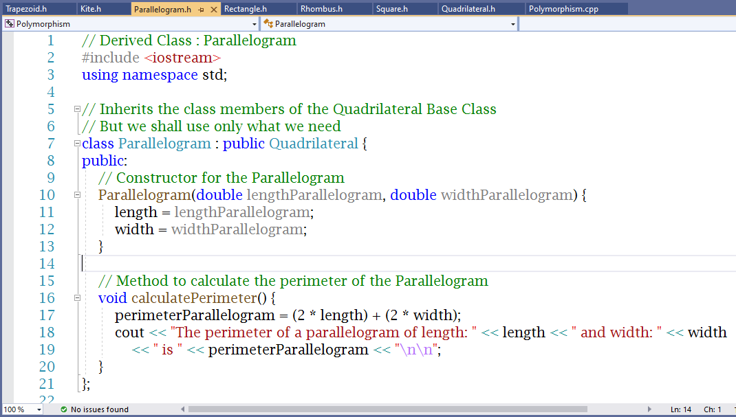 Dynamic Polymorphism 1-5