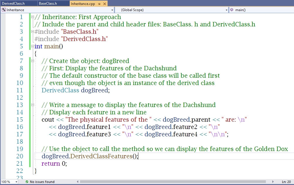 Inheritance 1-4