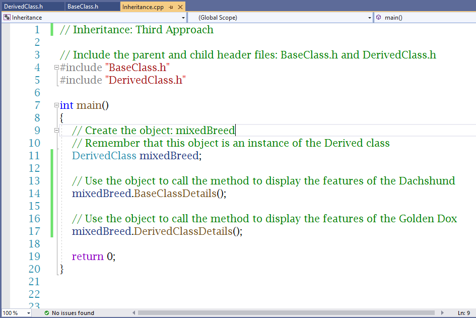 Inheritance 3-4