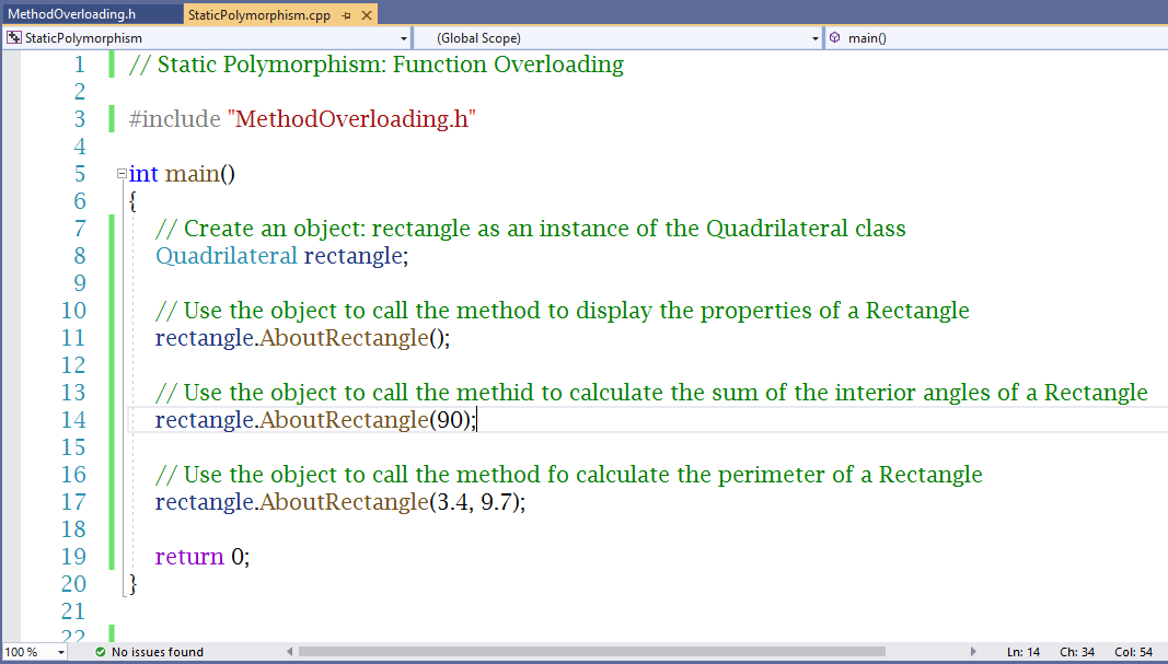 Static Polymorphism: Method Overloading 1-3