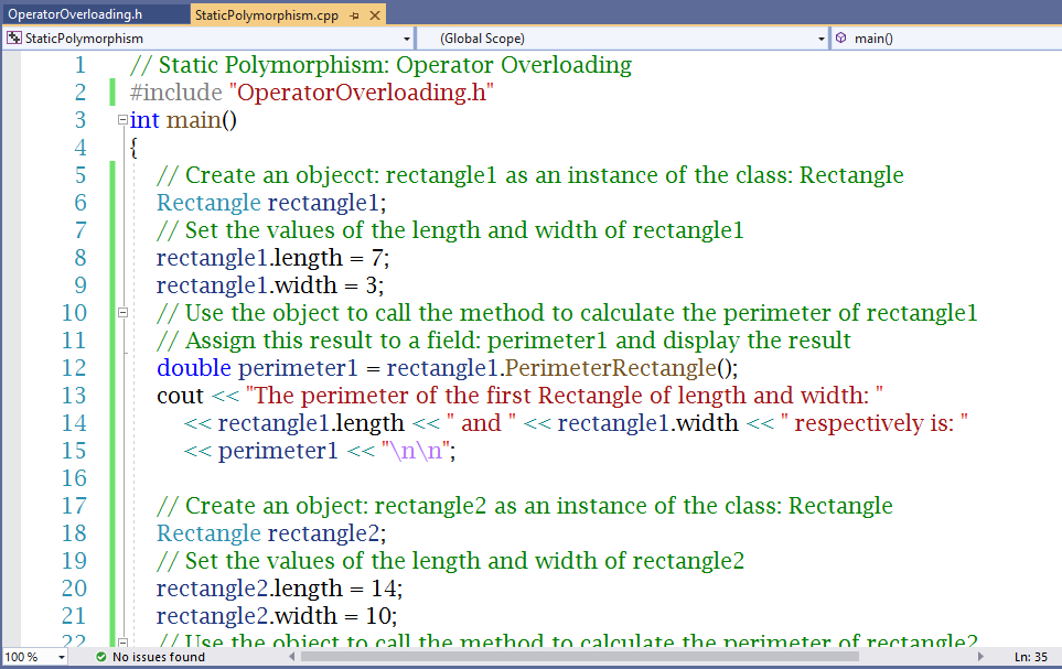 Static Polymorphism: Operator Overloading 1-3