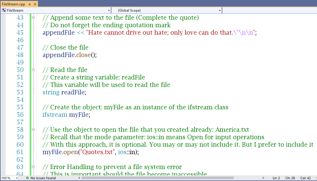 Write File, Append File, and Read File 1-3