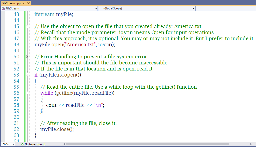 Write File and Read File 1-3