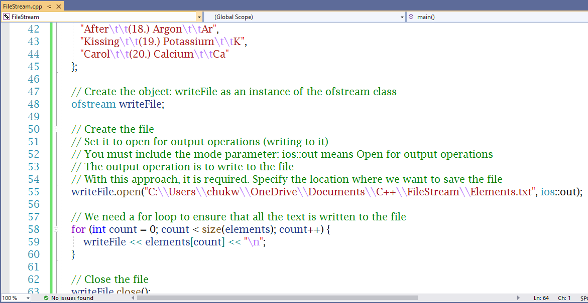 Write File and Read File 2-3