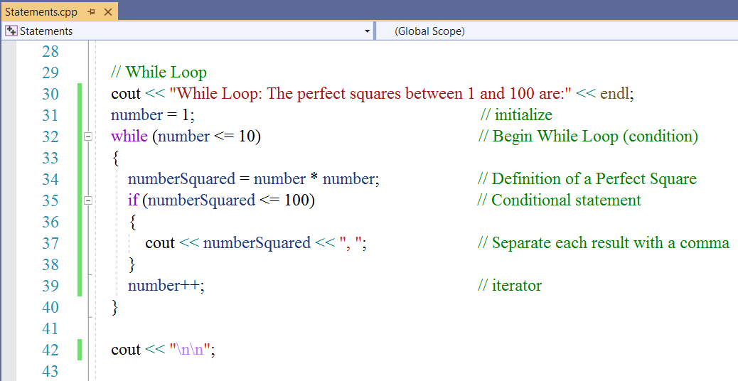 Iteration Statements 5-2