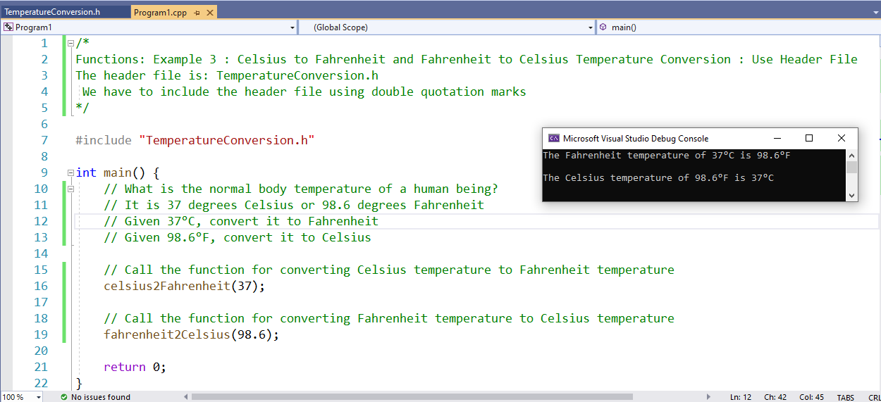 Functions - Example 3-2