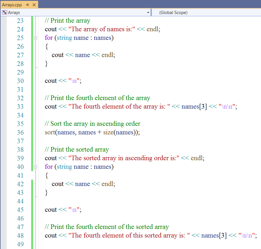 Arrays: 10-2