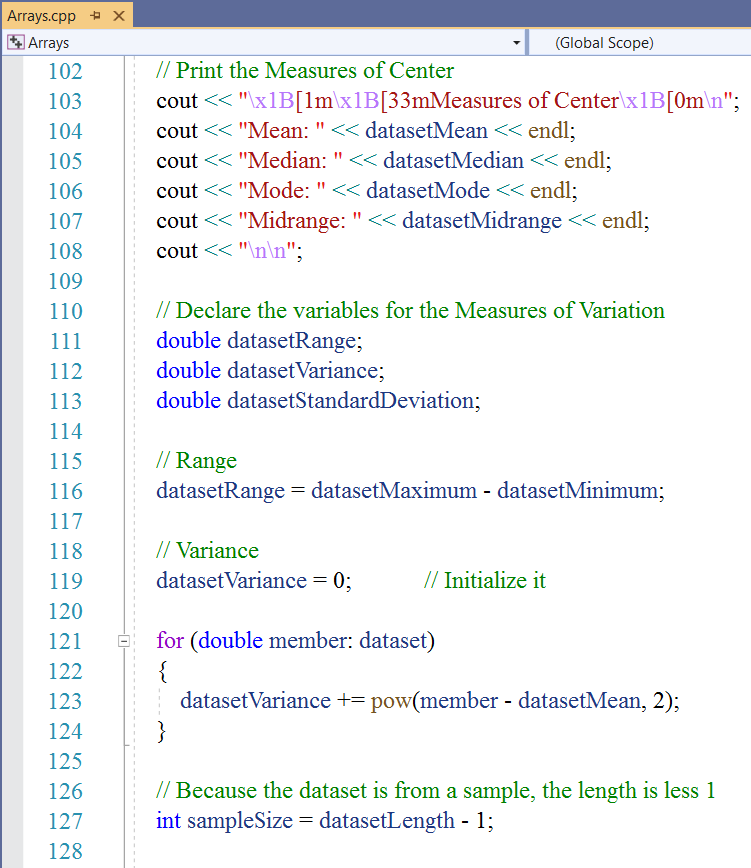 Arrays: 11-5