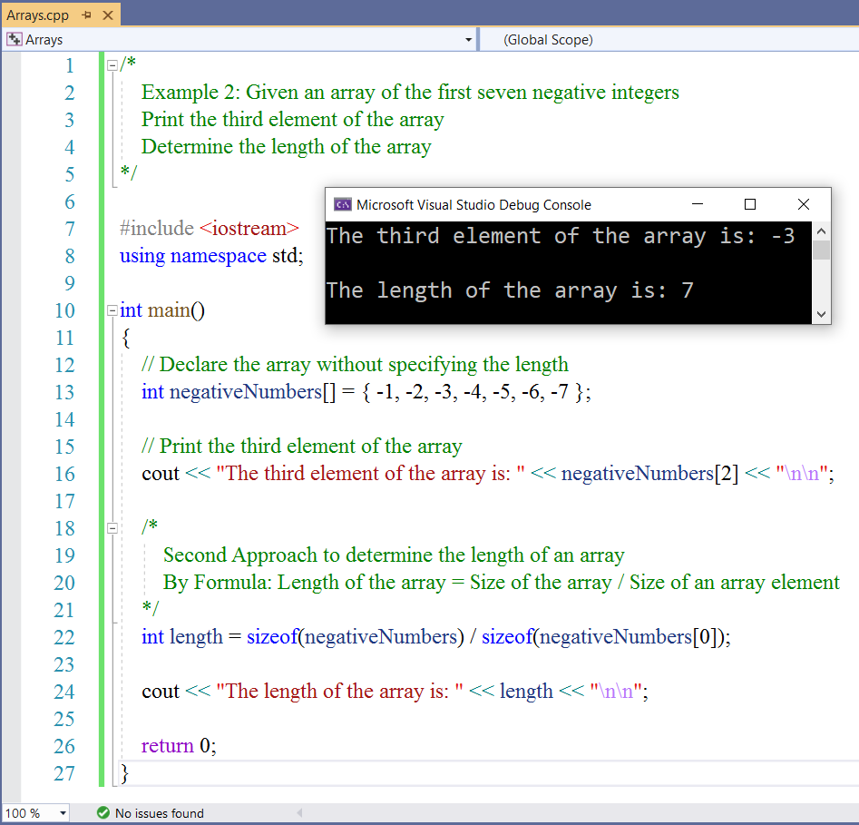 Arrays: 2