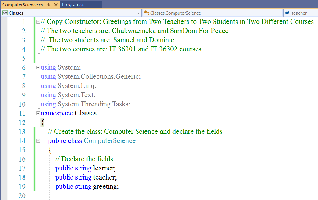 Copy Constructor 1-1