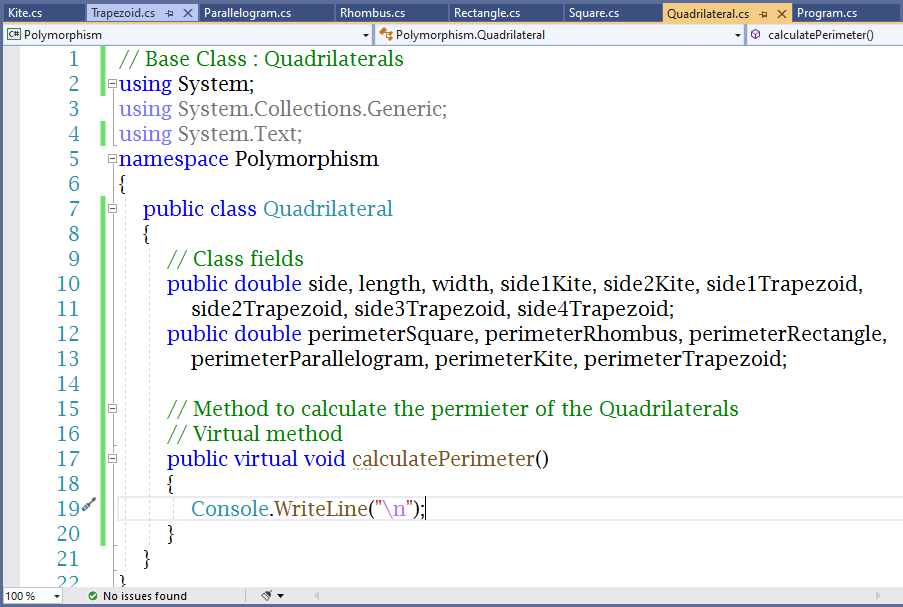 Dynamic Polymorphism 1-1