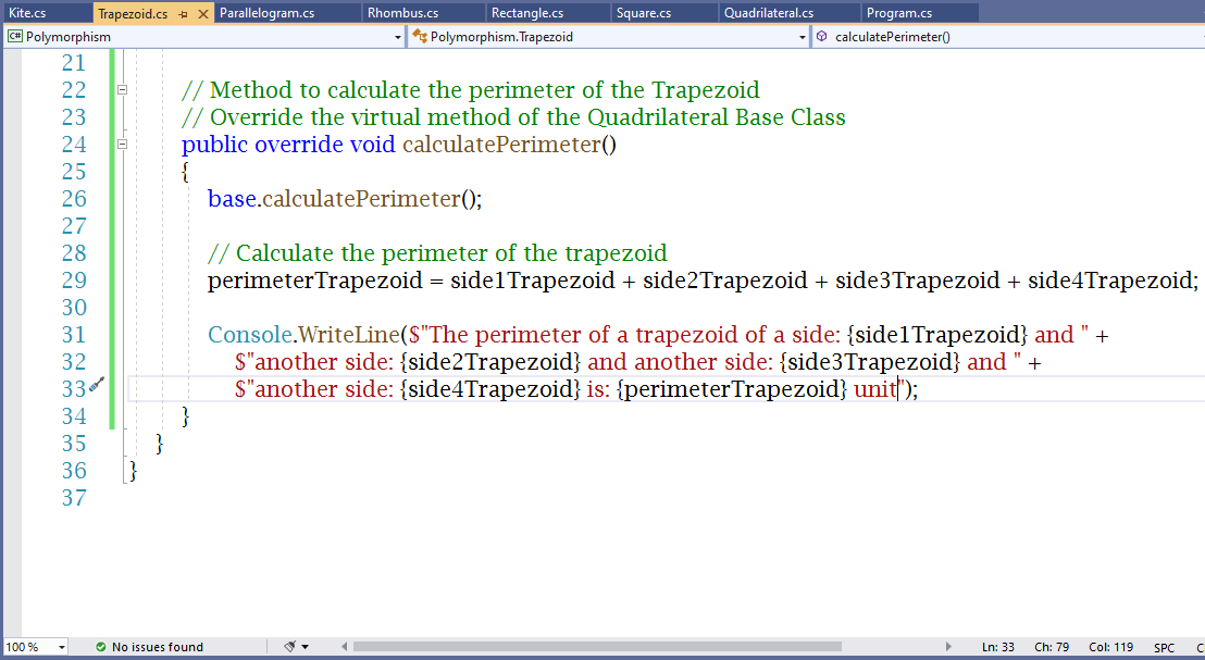 Dynamic Polymorphism 1-13