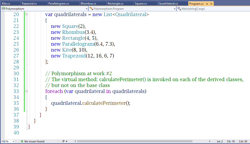 Dynamic Polymorphism 1-15