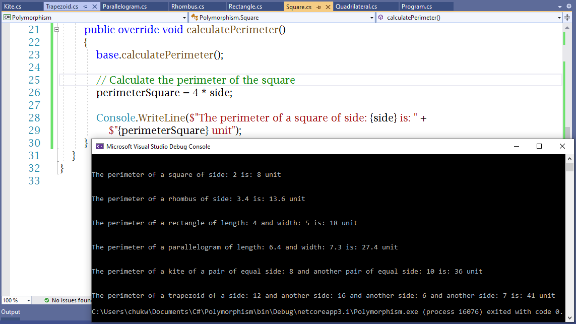 Dynamic Polymorphism 1-3