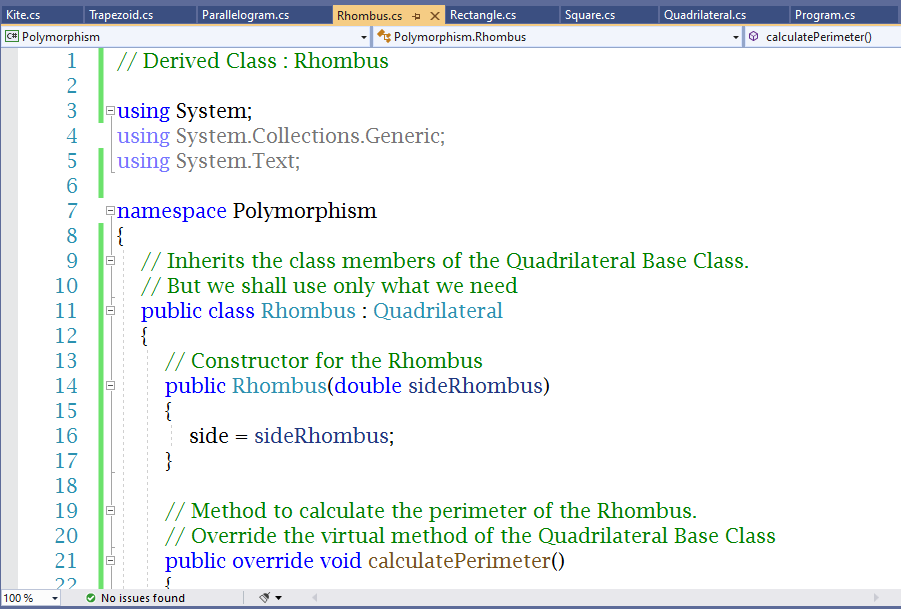 Dynamic Polymorphism 1-4