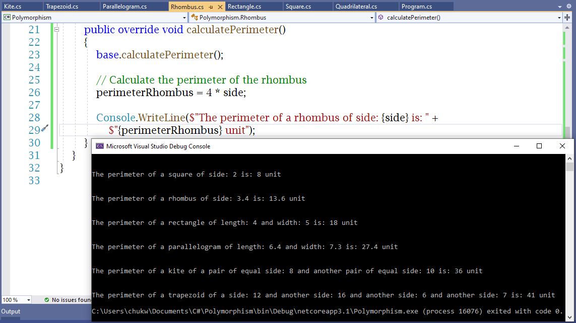 Dynamic Polymorphism 1-5