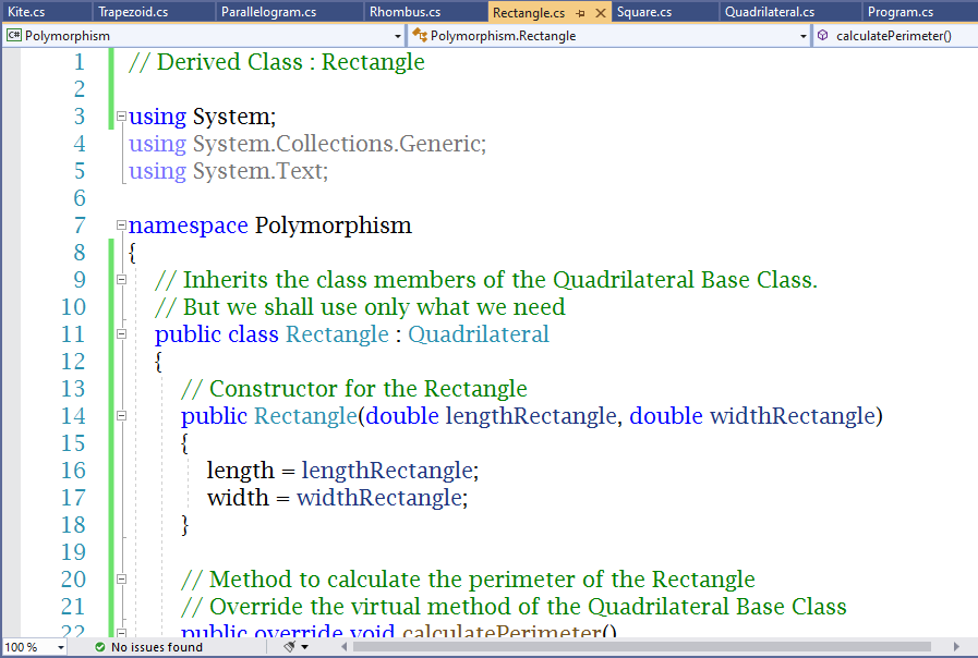 Dynamic Polymorphism 1-6