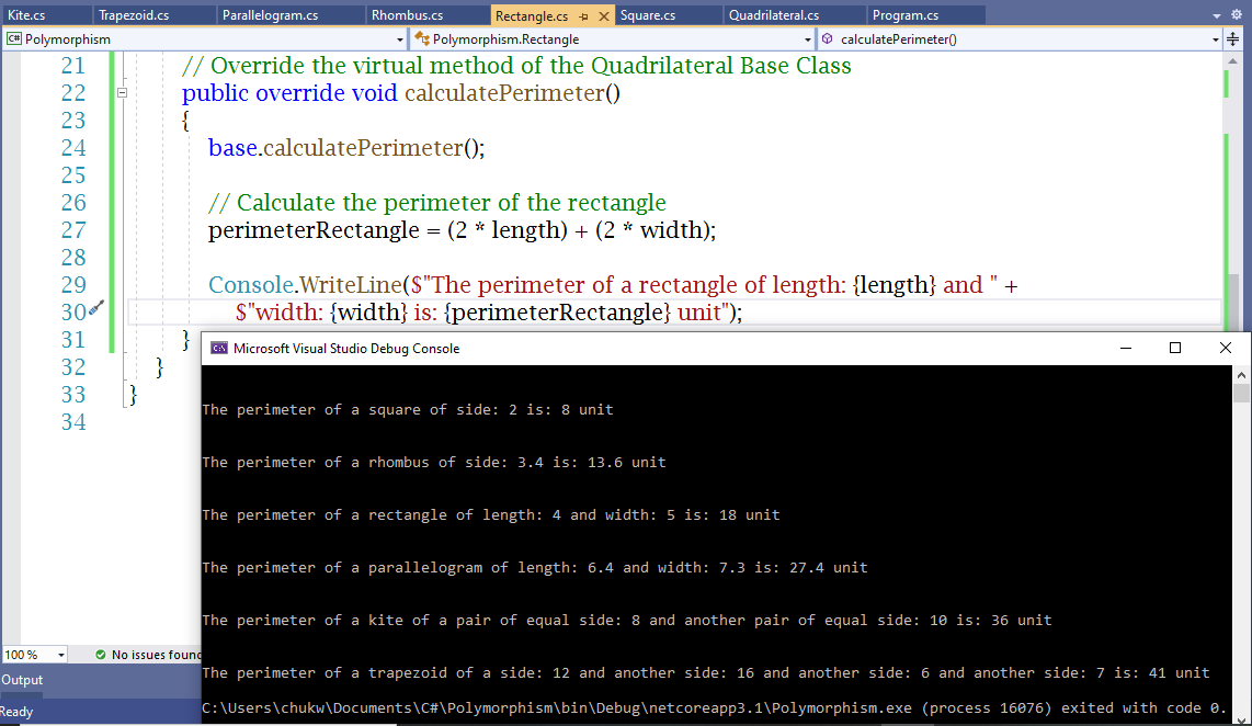 Dynamic Polymorphism 1-7