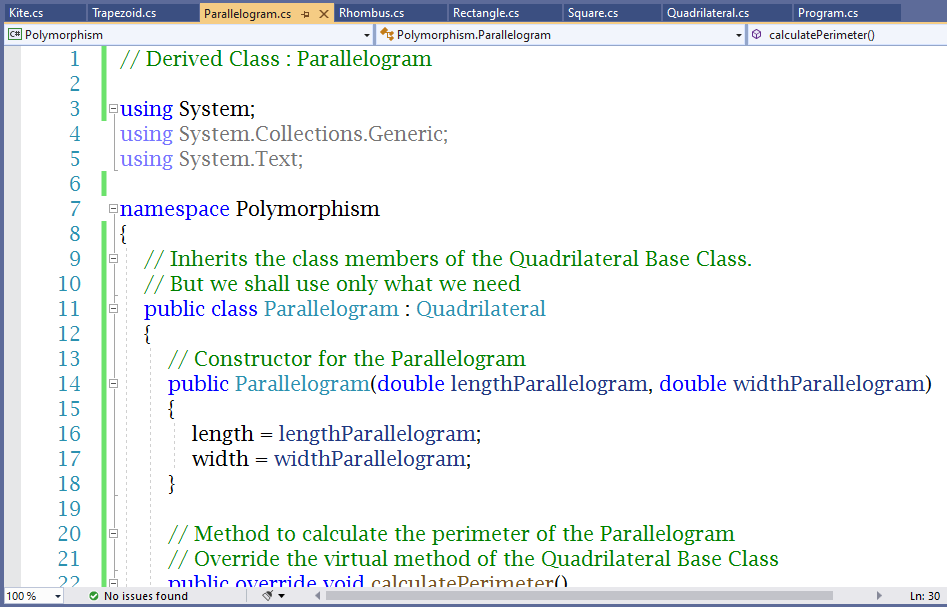 Dynamic Polymorphism 1-8