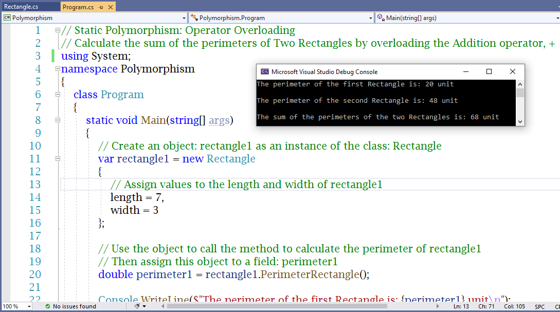 Static Polymorphism: Operator Overloading 1-3