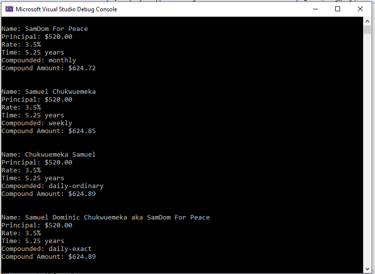 Array Objects Application  1-12