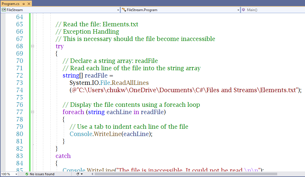 Write File, Append File and Read File 2-4