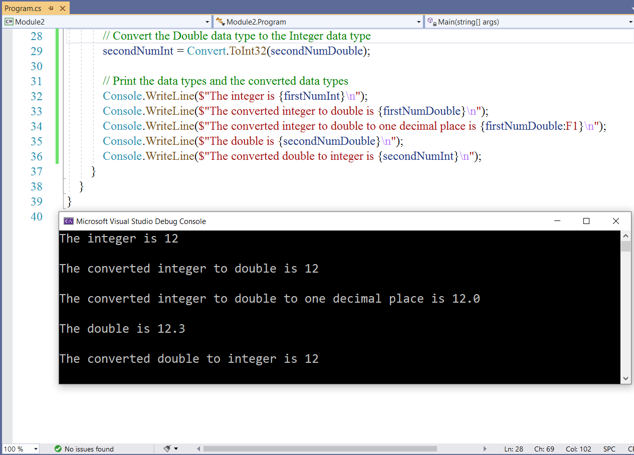 Implicit-Explicit Conversions 1-2