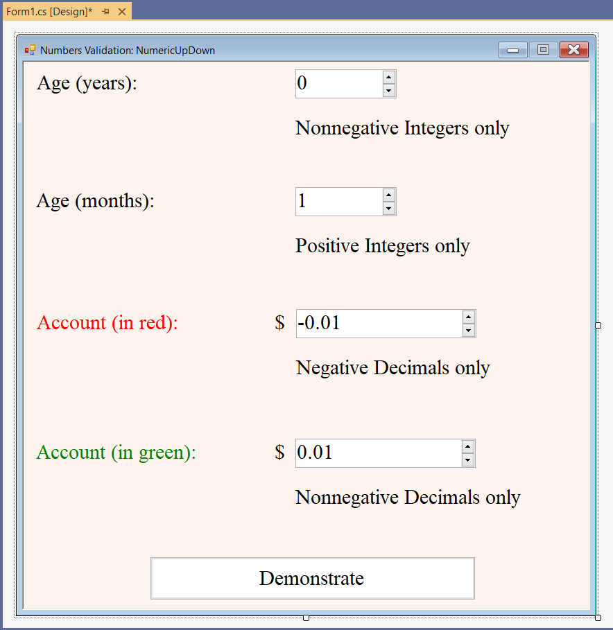 NumericUpDown 4