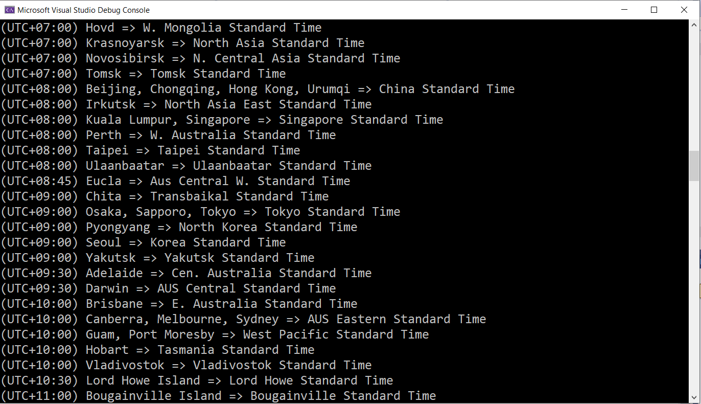 Time Zones for Different Countries 5