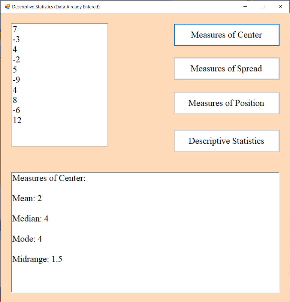 Arrays: ListBox App 1