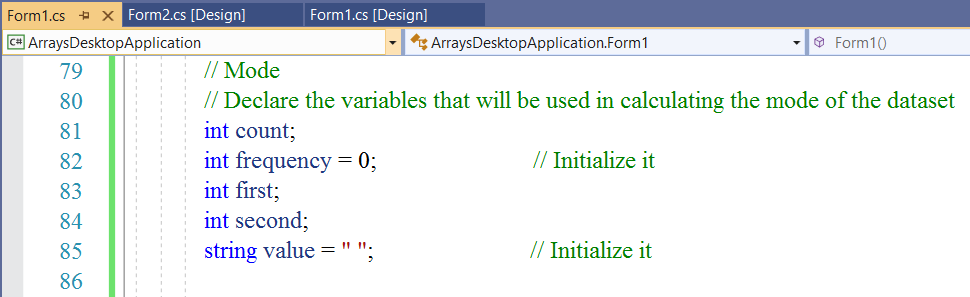 Arrays: MultiLine TextBox 5